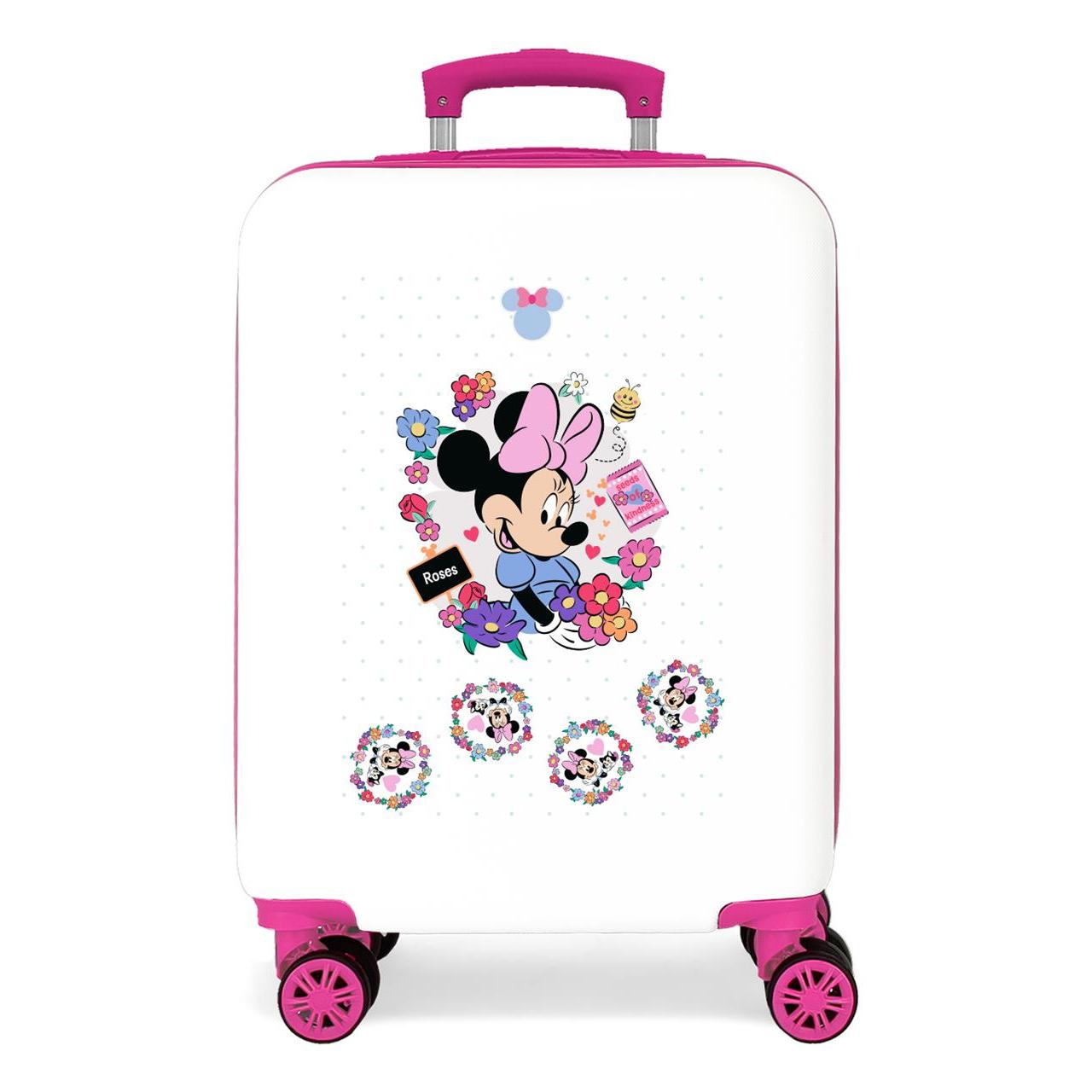 Maleta de cabina Disney Minnie Flowers 55x38x20cm