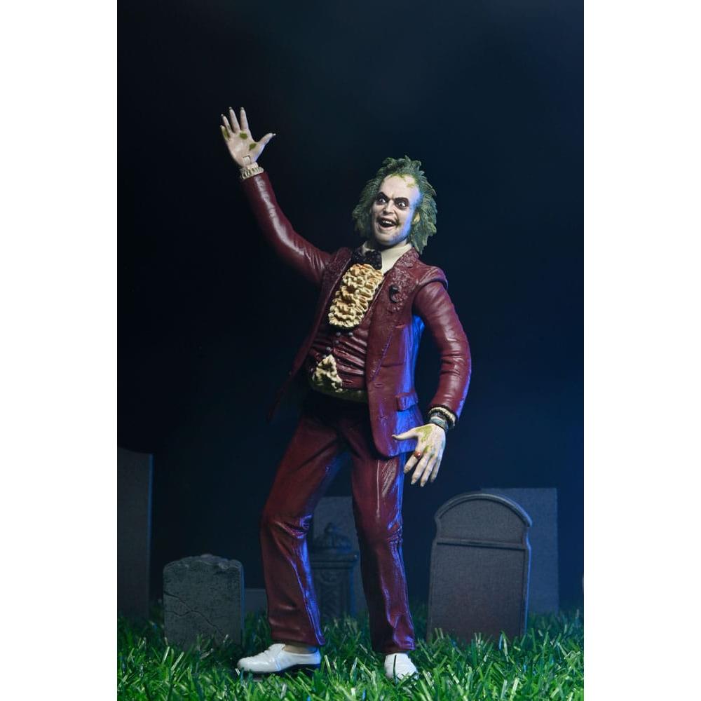 Beetlejuice 1988 figura beetlejuice red tuxedo 18 cm