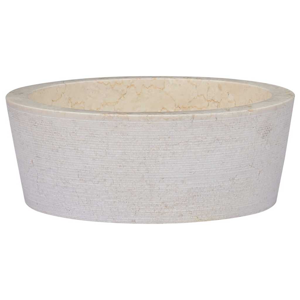 vidaXL Lavabo Mármol 30x30x13 cm Lavamanos Inodoro Baño Fregadero Multicolor