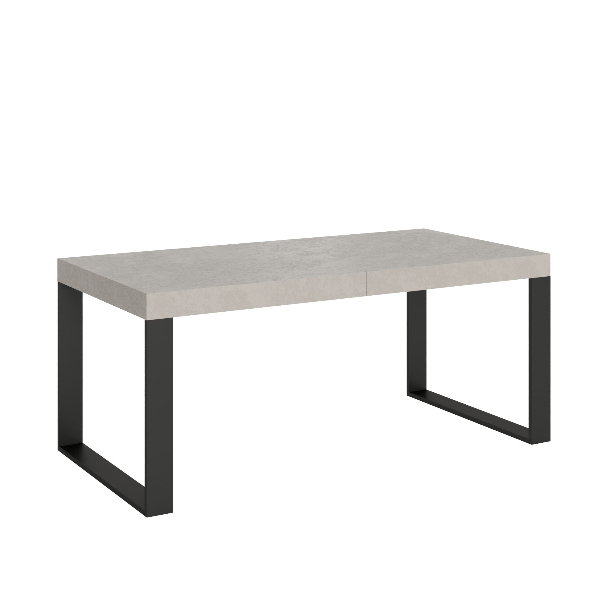 Mesa extensible 200/460x90 cm Tecno Premium patas antracita cachemir - Itamoby