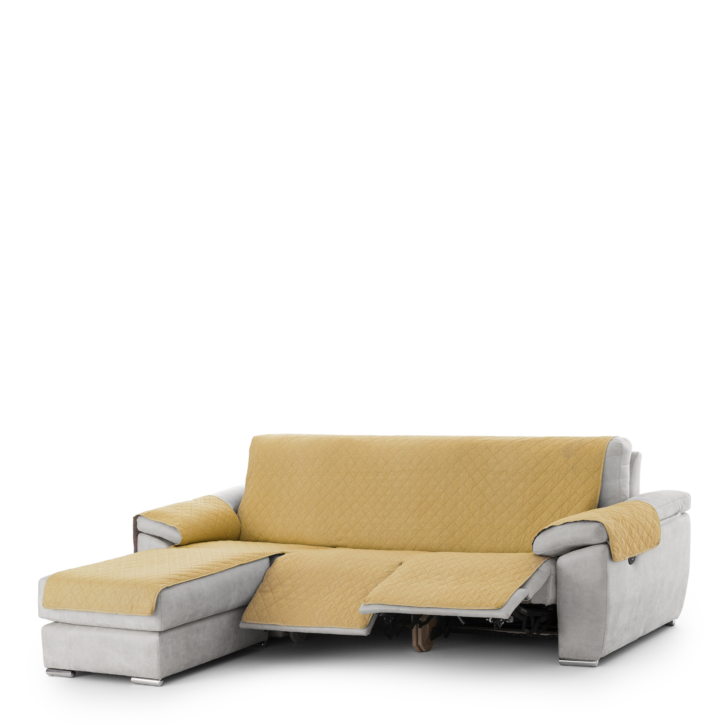 Funda de sofa chaise longue relax m/3 izq. c/05 mini, Tamaño mini izquierda (mirando de frente),100x200x110cm, Fabricado en España