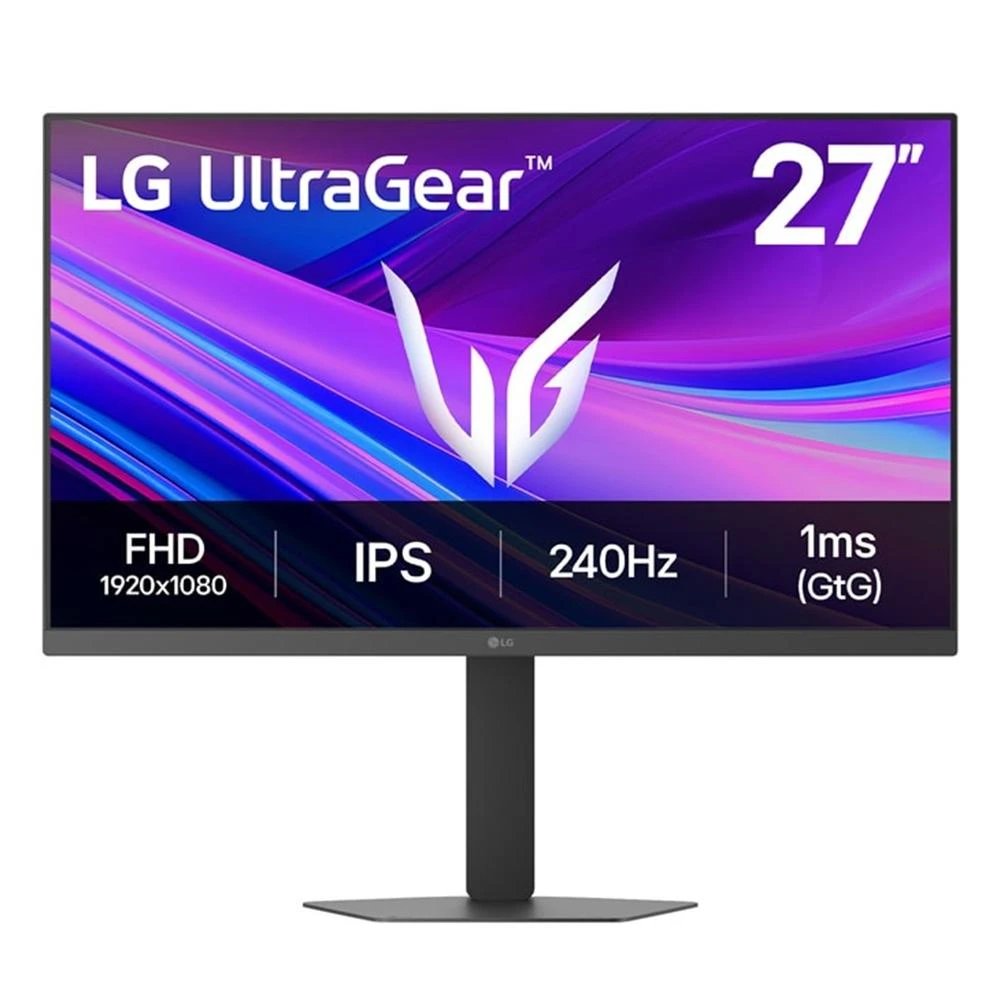 Monitor Gaming IPS LG 27" Full HD 27G440A-B  | 240 Hz, 1 ms, 16 :9, Salida de auriculares, NVIDIA G-Sync, Compatible VESA 100x100