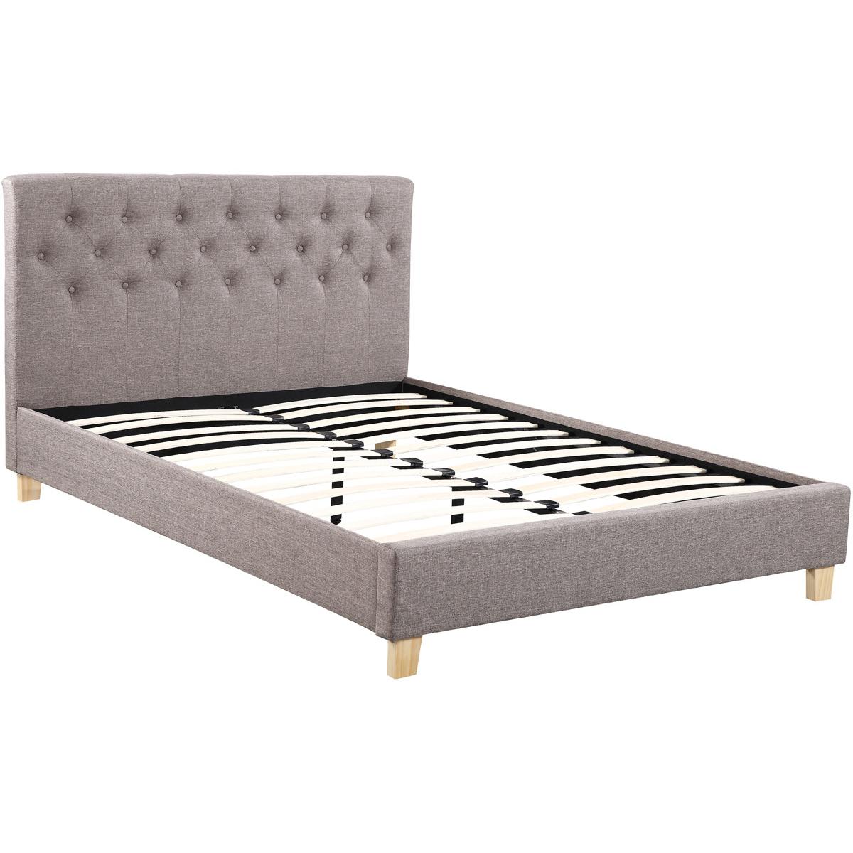 Habitat y Jardin - Cama "EMMY" - 140 x 190 cm - Topo