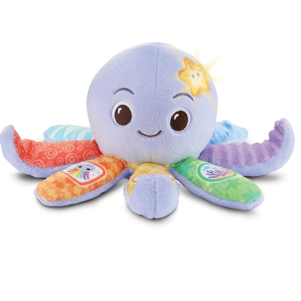 Peluche de colores Pulpito patitas 20,5x17,6x11 cm (Vtech 80-577922)