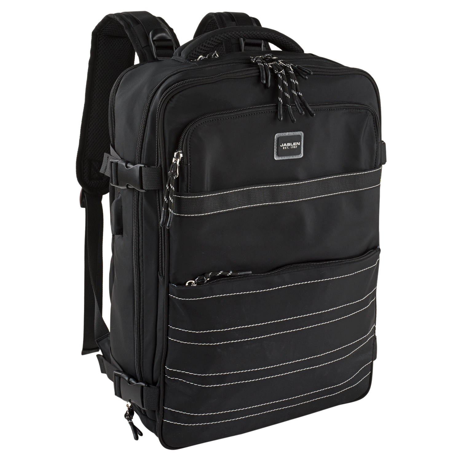 Jaslen - Jaslen Mochila Viaje - Mochila Cabina. Mochila Viaje Cabina Avion. Mochila Avion Perfecta Para Viajes Ligero Y Resistente. Mochila De Viaje Cabina Bajo Asiento.101840