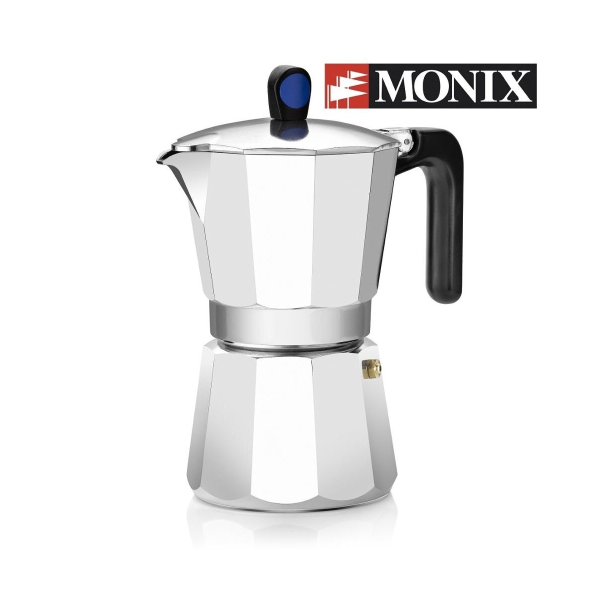 Cafetera italiana aluminio 12T VITRO EXPRESS MONIX