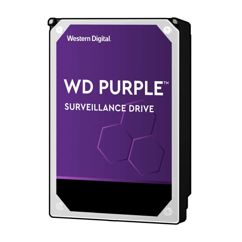 Western Digital - Disco duro interno de vigilancia WD de 8 TB púrpura - Clase 7200 RPM, SATA 6 Gb/s, caché de 256 MB