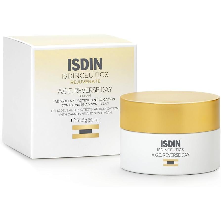 ISDIN  ISDINCEUTICS A.G.E. Reverse Day Crema facial antiedad de día que remodela el rostro 50ml