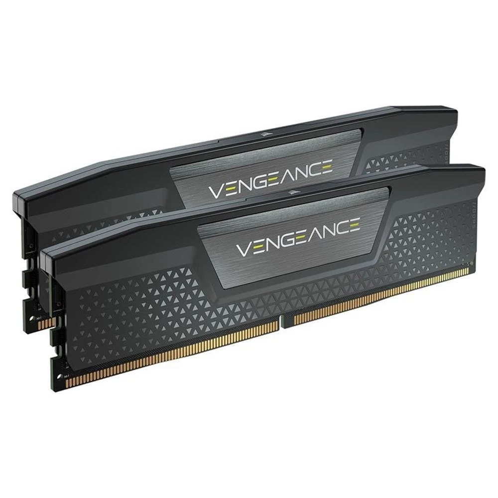 Corsair - Memoria RAM DDR5 Vengeance CMK16GX5M2B5200C40 de 32 GB (2×16 GB) para gaming y edición 5200 MHz CL40 dual channel compatible con Intel XMP 3.0