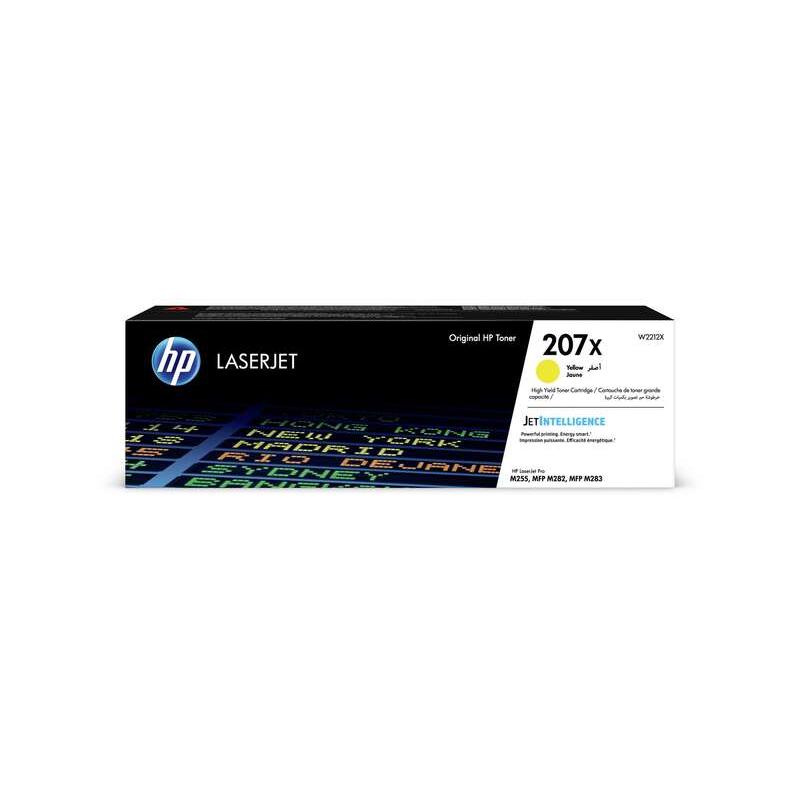 Hp w2212x amarillo cartucho de toner original - 207x