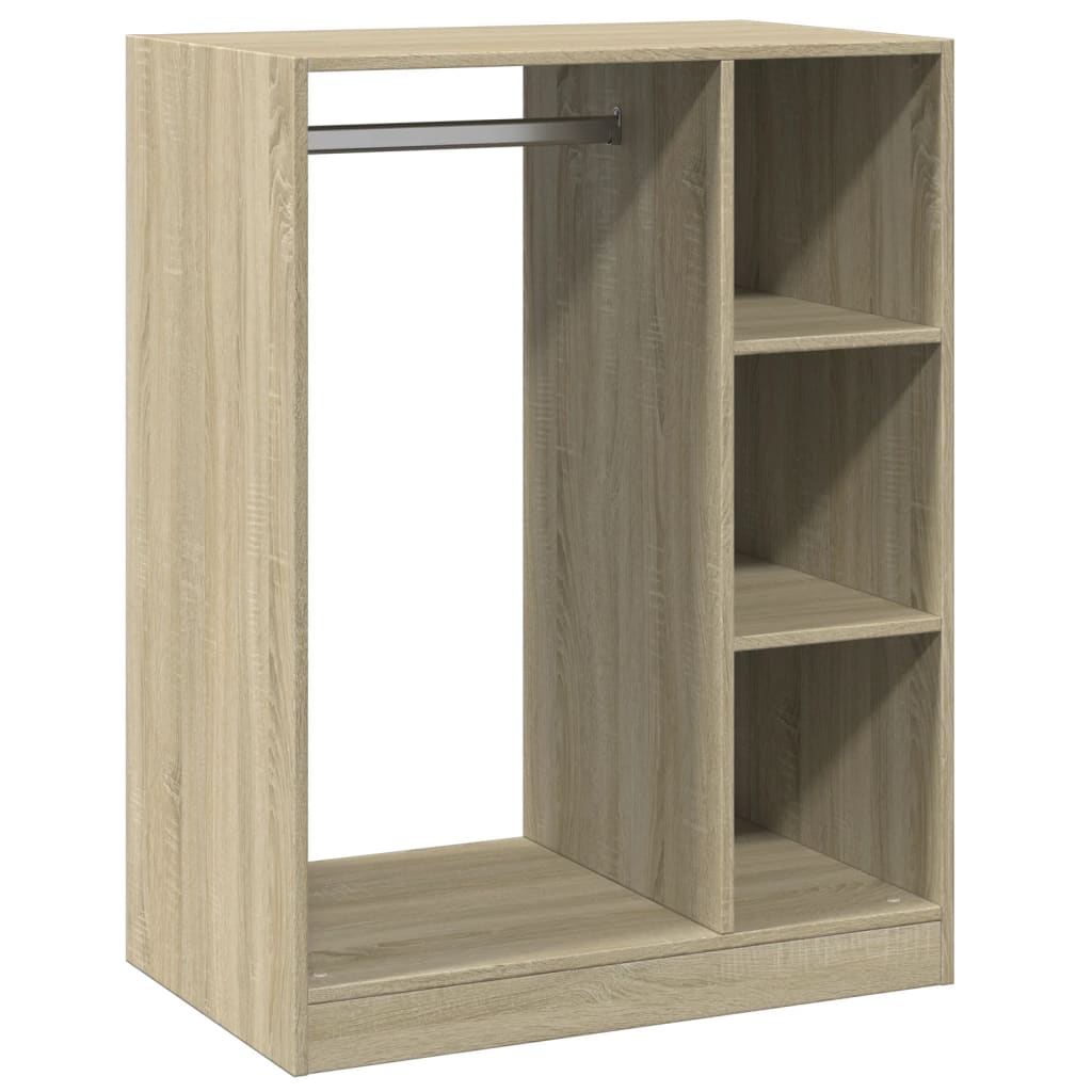 vidaXL Armario de madera de ingeniería 77x48x102 cm Color Blanco,  Gris hormigón,  Gris sonoma y mas