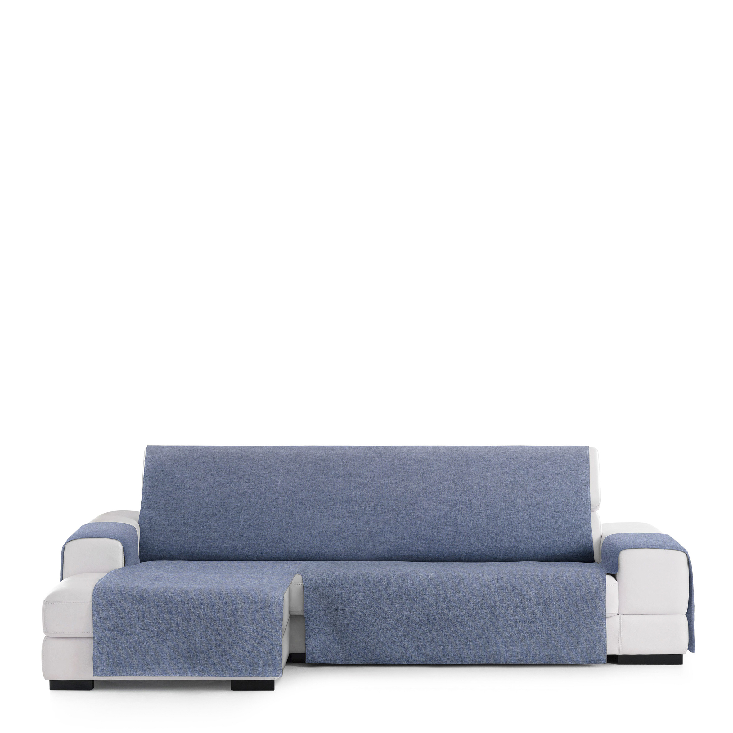 Funda de sofa chaisse longue m/3 valeria izquierda (Mirando de frente) c/3 extra, Tamaño extra izquierda, 170x310x110cm, Fábricada en España