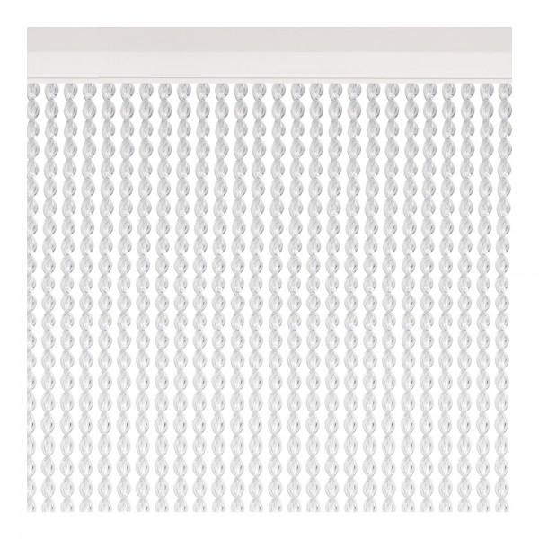 Cortina para puerta modelo "malta" color cristal 90x210cm m63250 acudam