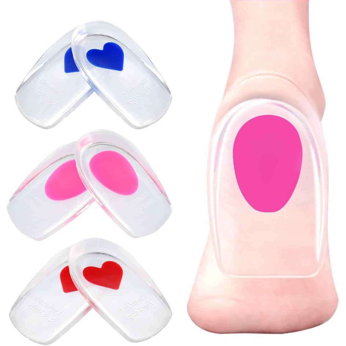 MIVAIUN 4 Pares Protectores Dedos Pies Funda de Gel para los Dedos de los  Pies Protector de Dedo de Ballet para Tacones Altos, Protector Dedos Pie