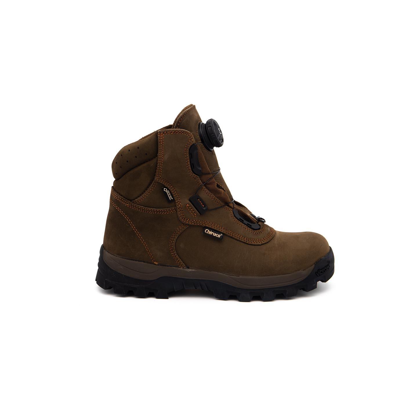 Chiruca Boxer Boa Verde - Bota de Montaña Piel Nobuck Hidrofugada