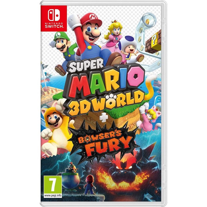 Nintendo - Juego Mario 3D Worlds + Browser´s Fury para Nintendo Switch PAL EU - Nuevo Original Precintado