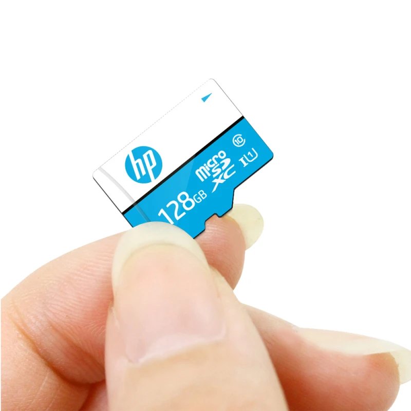 HP - Tarjeta de Memoria microSD 128GB HP HFUD128-1U1BA Clase 10 con velocidad de lectura hasta 100 MB/s para smartphones, cámaras y tablets — almacenamiento seguro y rendimiento constante