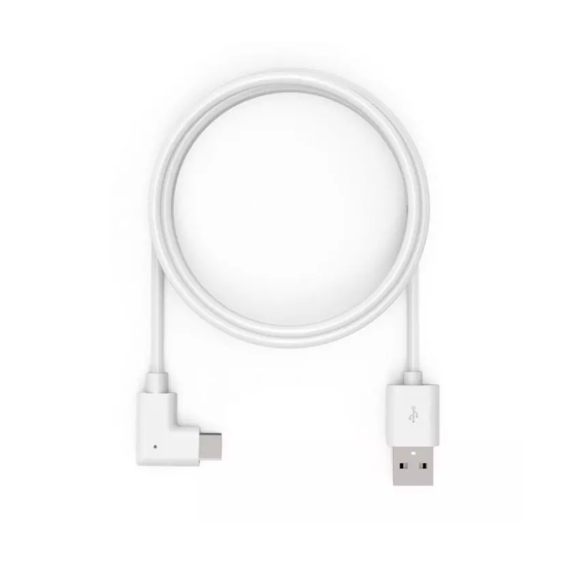 Cable USB-C de Carga y Datos de 6 Pies con ángulo Recto de 90 Grados de Maclocks Compulocks