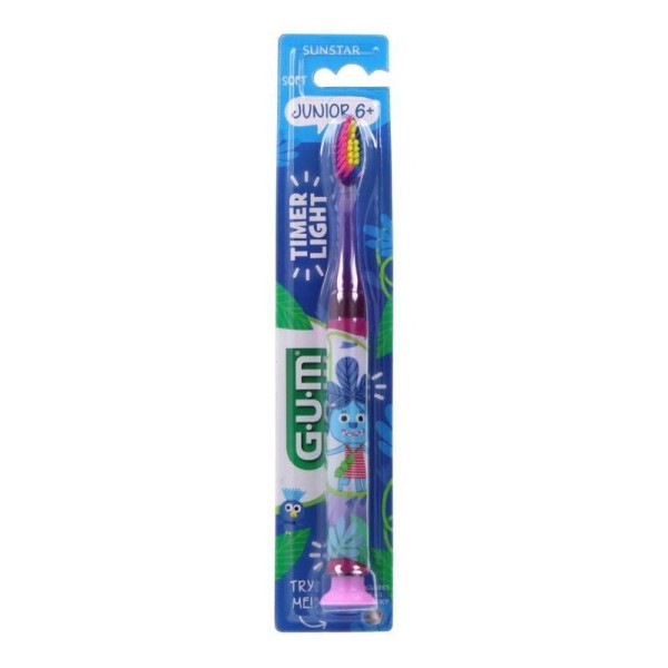 Cepillo Dental Junior Gum 903 C Luz Monstruos EL PRECIO INCLUYE 5 UNIDADES