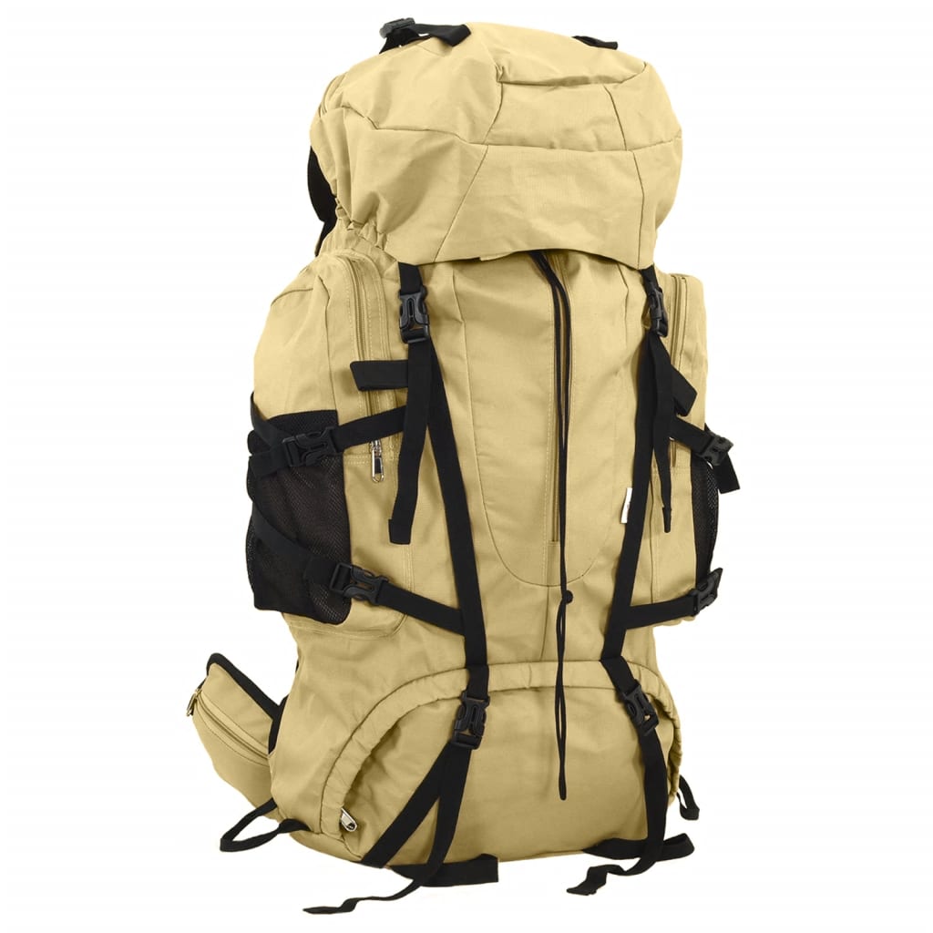vidaXL Mochila de senderismo tela oxford caqui 80 l mochila camping Color Caqui,  Gris,  Marrón y mas