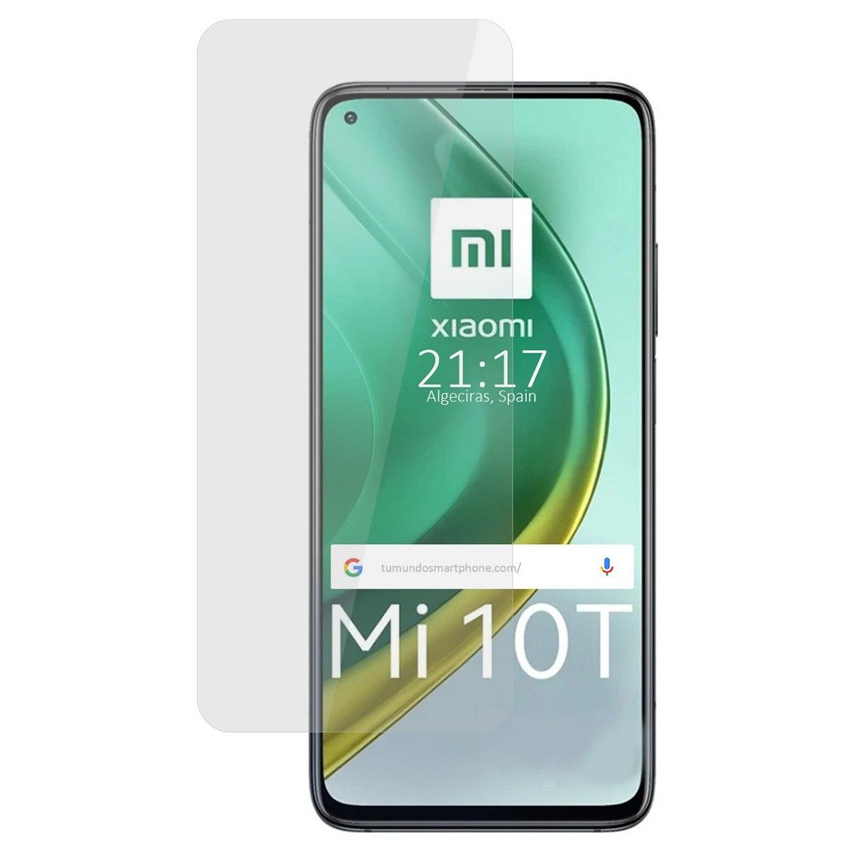 Tumundosmartphone Protector Cristal Templado para Xiaomi Mi 10T Lite