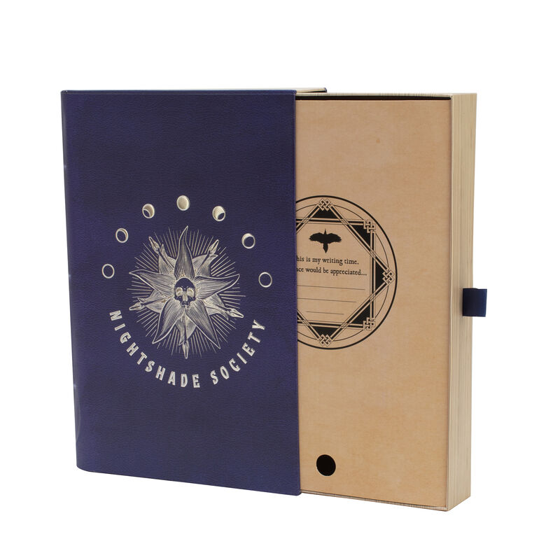 Caja de recuerdos (papelería) Nightshade (Wednesday - Miércoles)