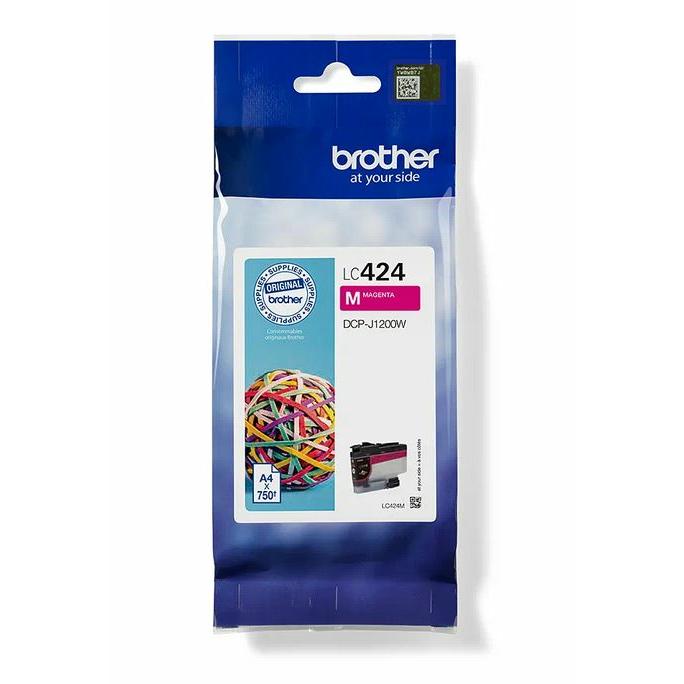 Brother LC-424M Original Magenta Para DCP-J1200W