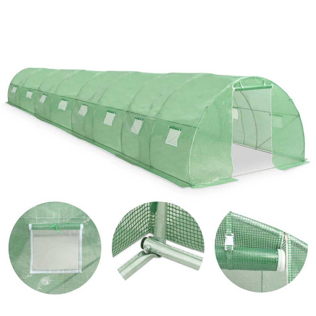vidaXL Invernadero 36m² 1200x300x200 cm
