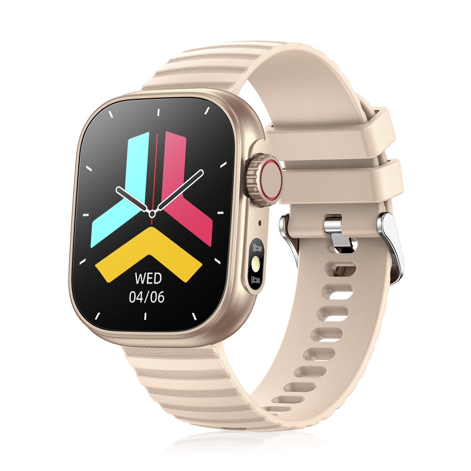DAM. Smartwatch ZW39 con notificaciones de Apps, llamadas Bluetooth. Medición de tensión y oxígeno en sangre. 3,7x1,1x4,7cm