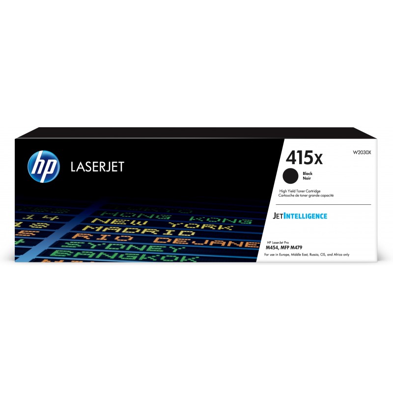 HP - Cartucho de tóner Original LaserJet 415X negro de alta capacidad W2030X