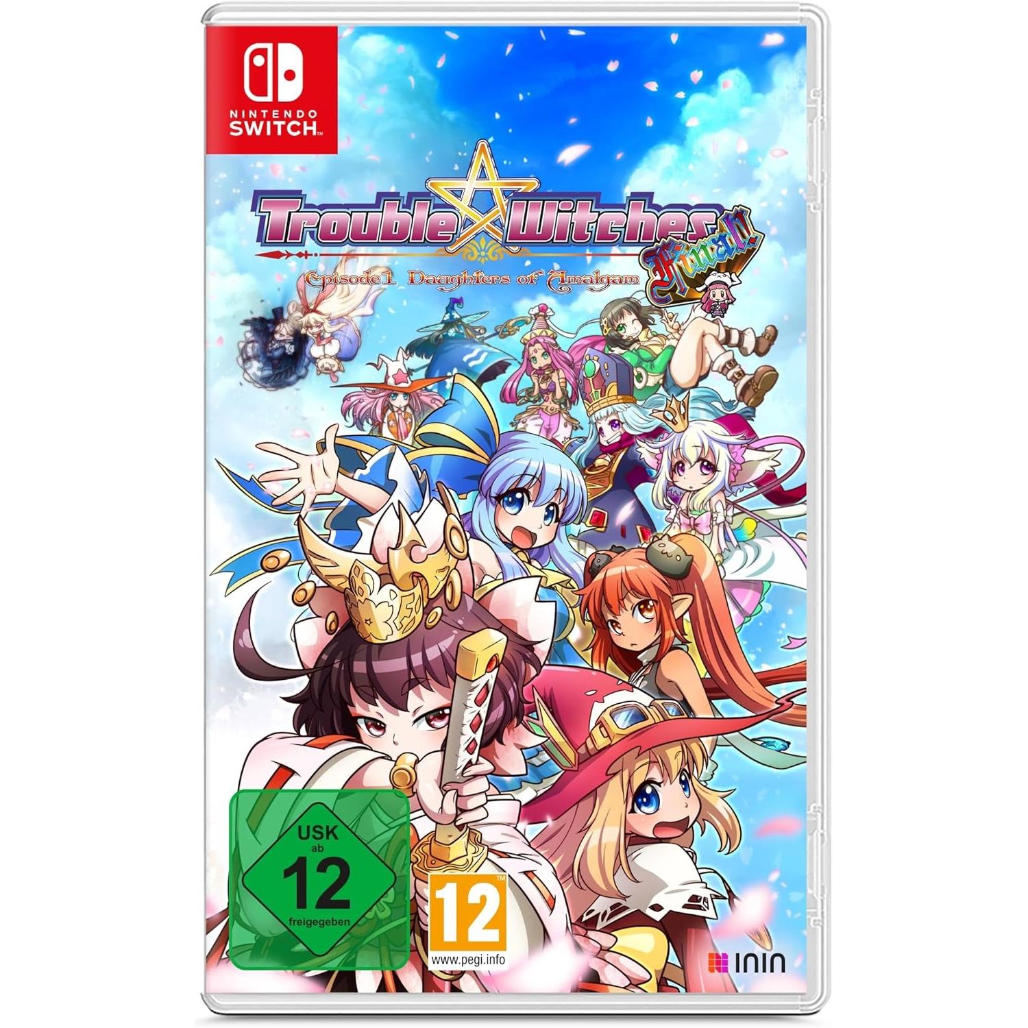 Trouble Witches Final: Episode 1 - Daughters of Amalgam Limited Edition Juego Fisico para Consola Nintendo Switch