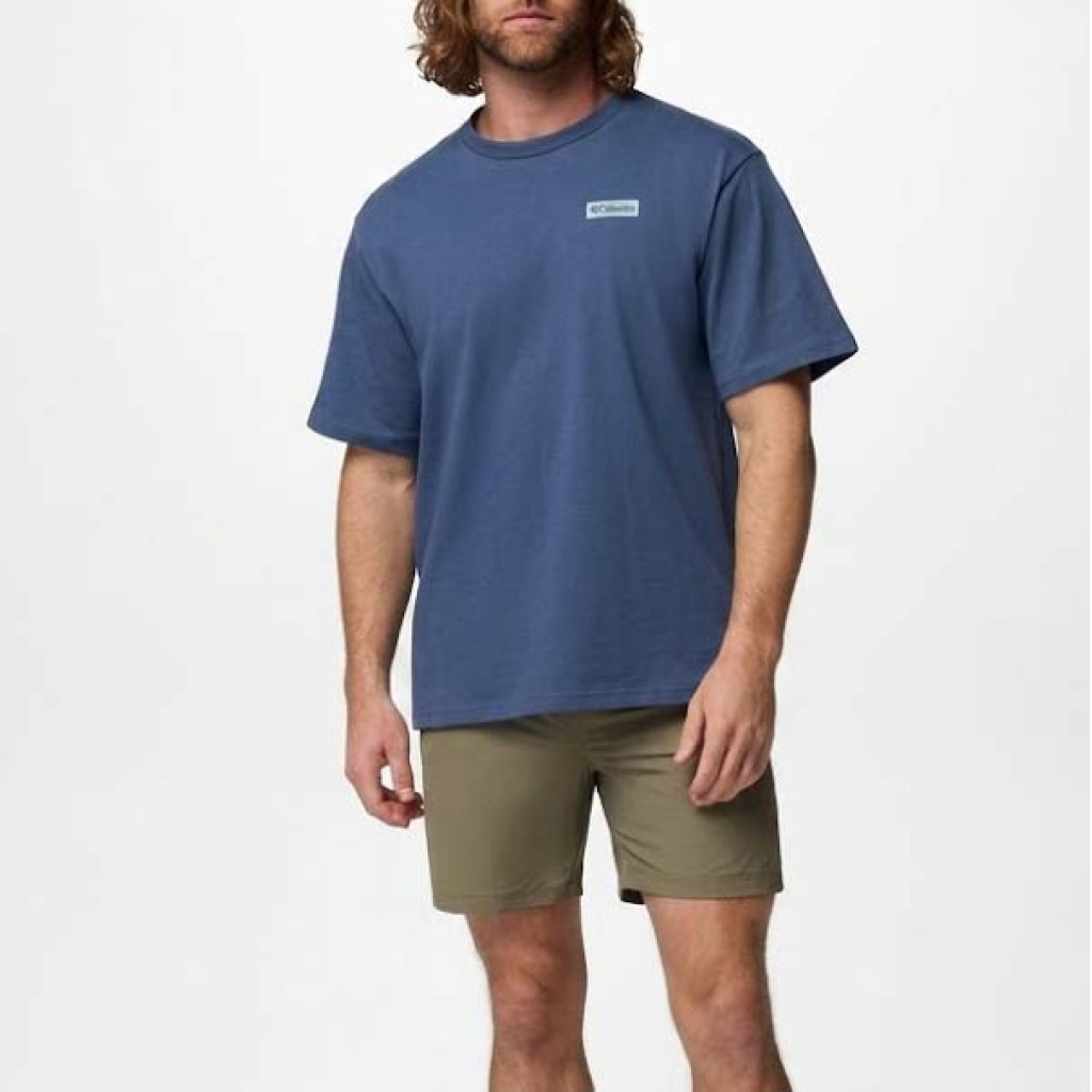 Camisetas Hombre Marca Columbia Modelo Heavyweight Iconoc