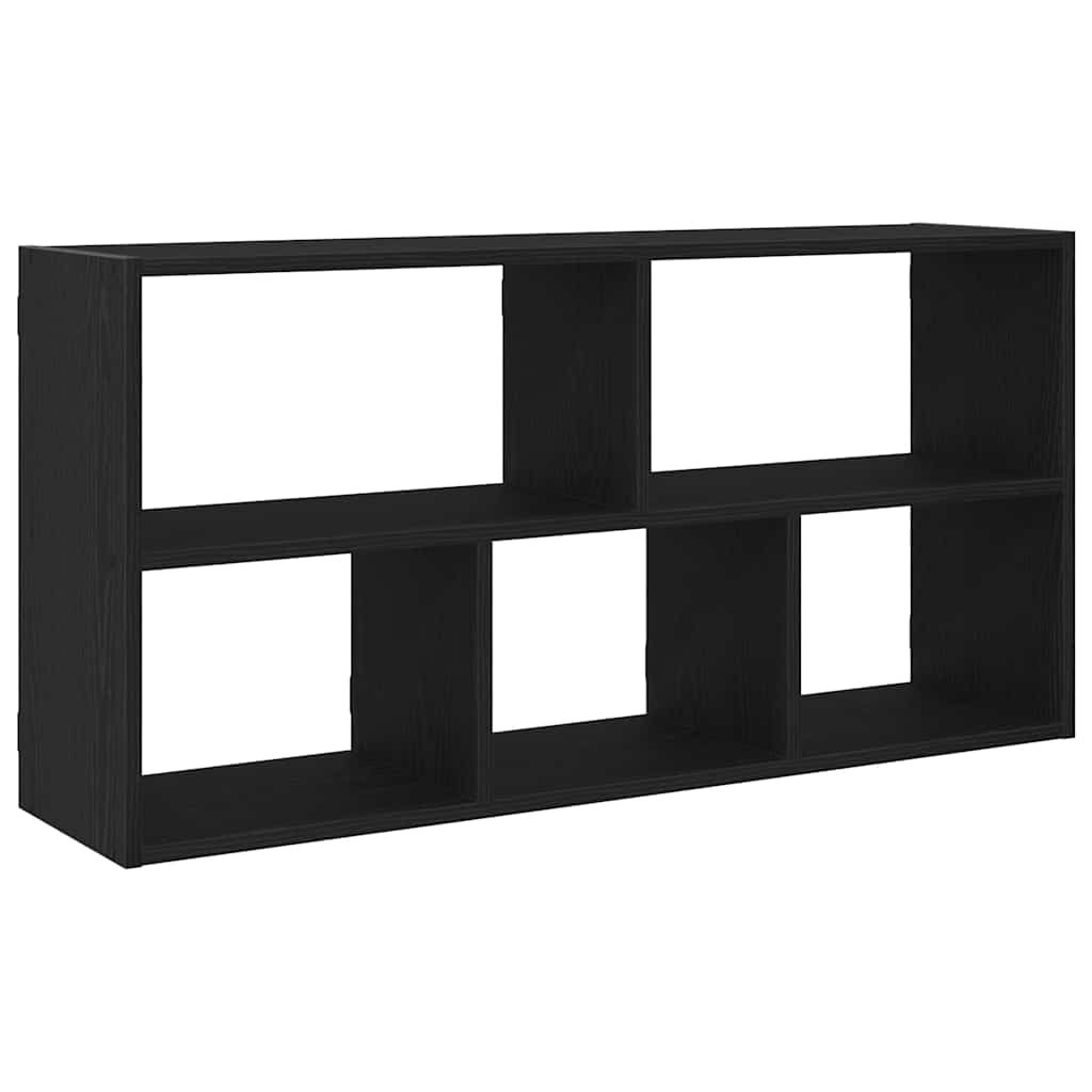 vidaXL Estantería de pared madera ingeniería 100x25x50 cm Multicolor