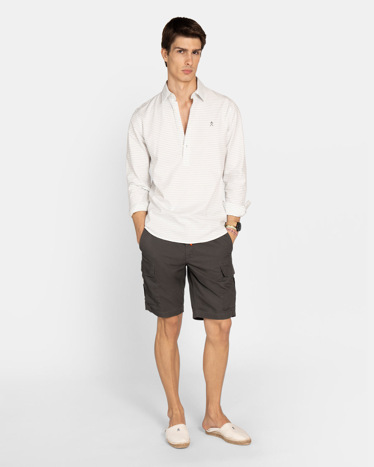Harper & Neyer POLERA OXFORD STRIPES