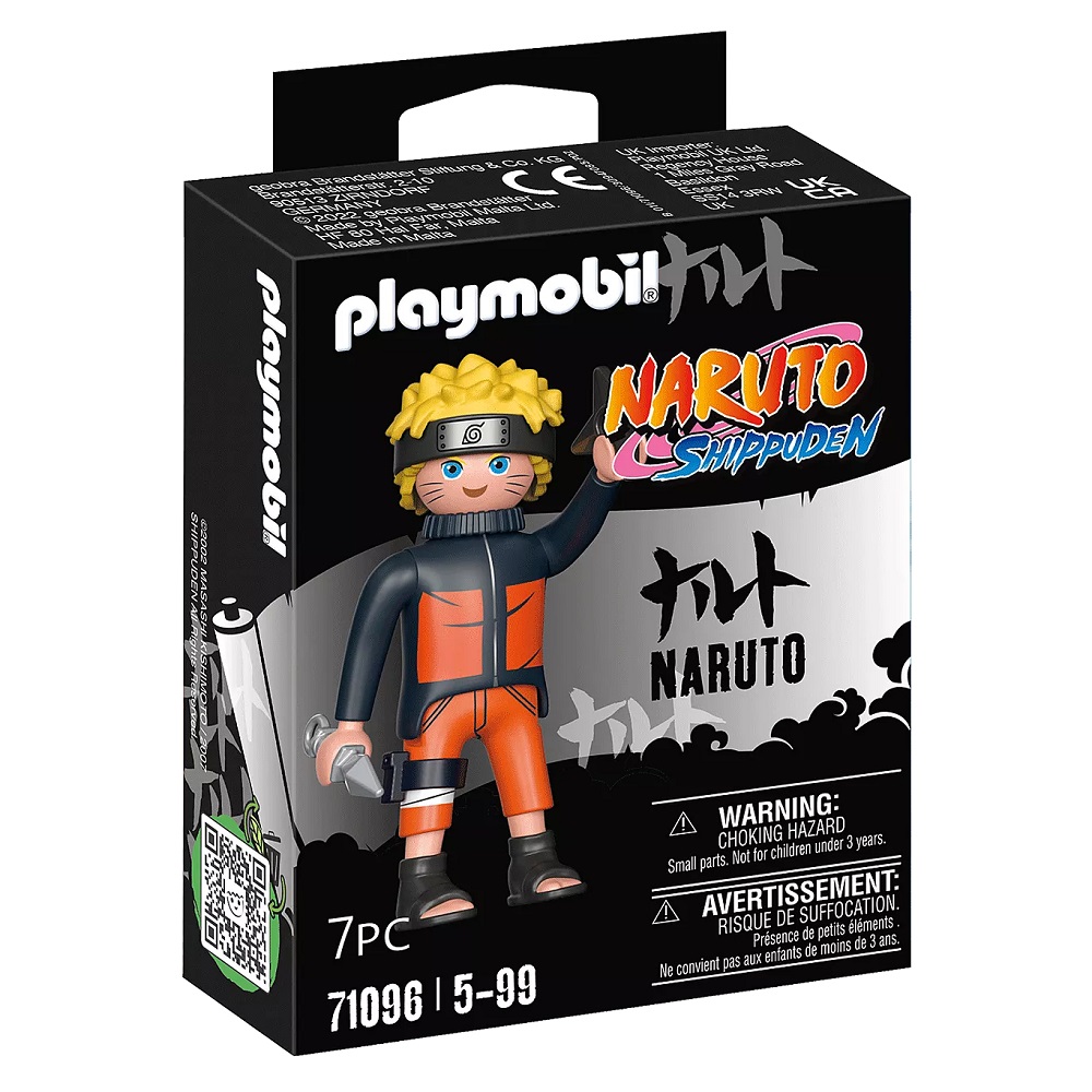 PLAYMOBIL NARUTO SHIPPUDEN - NARUTO, 71096, PRODUCTO CON LICENCIA OFICIAL, ENVIO 24-48 HORAS PENÍNSULA, PIEZAS, CLICKS, COLECCIONABLES,  JUGUETES, FIGURA, MUÑECO, FAMOBIL, 100% ORIGINAL
