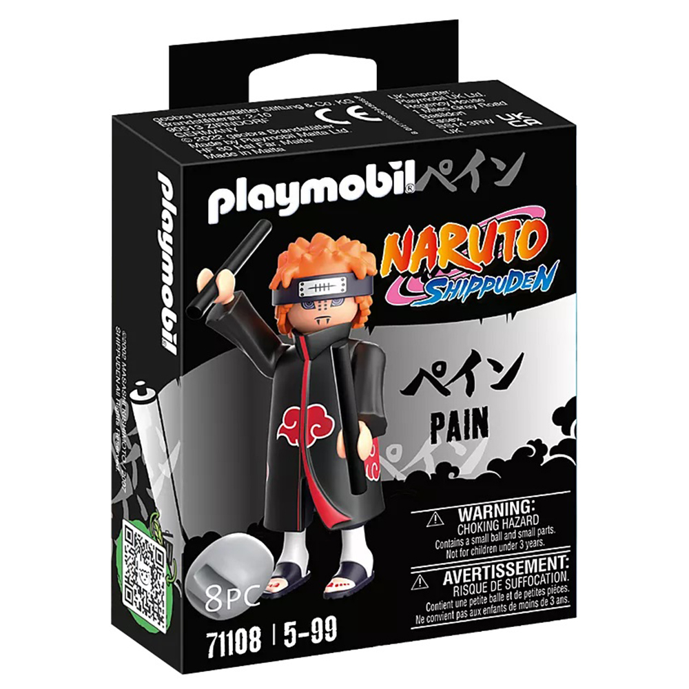 Playmobil Naruto Shippuden - Pain, Tienda con Licencia Oficial 71108