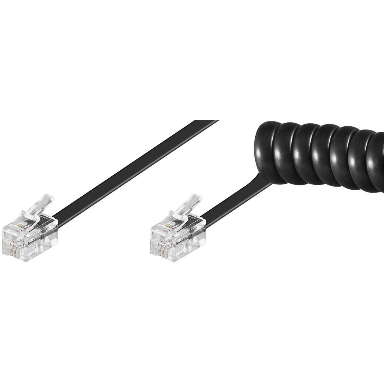 Cable de Teléfono Microconnect RJ10-RJ10 de 2 Metros