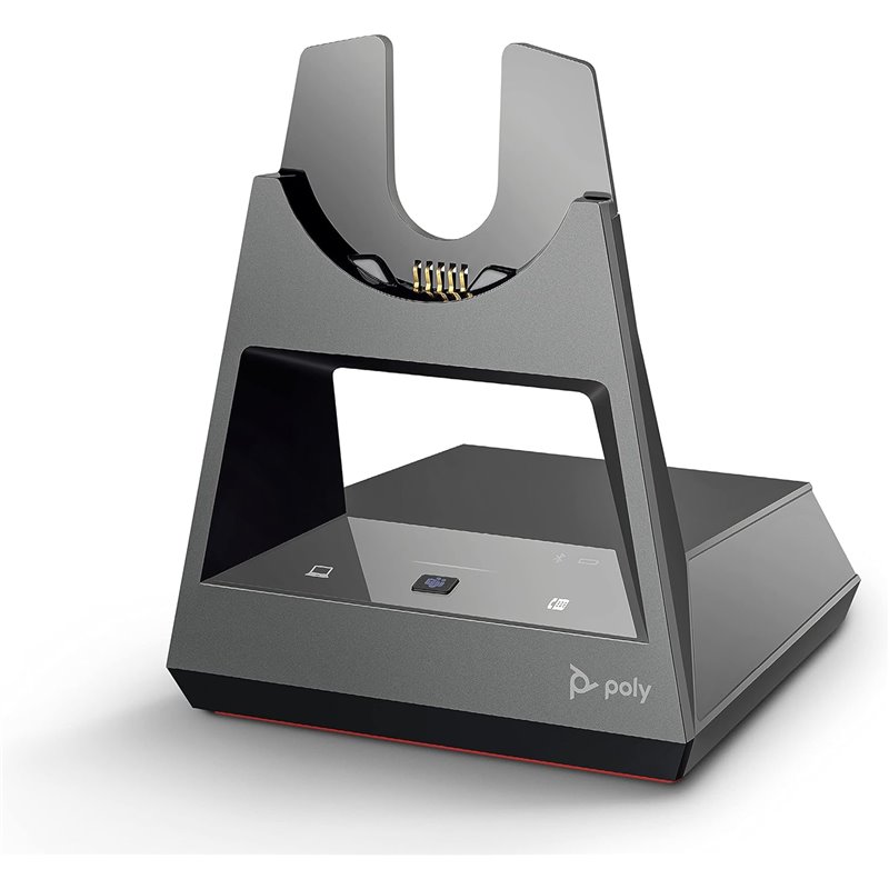 Poly Voyager Office Base Compatible con los auriculares Voyager Focus 2 y Voyager 4300 UC Series