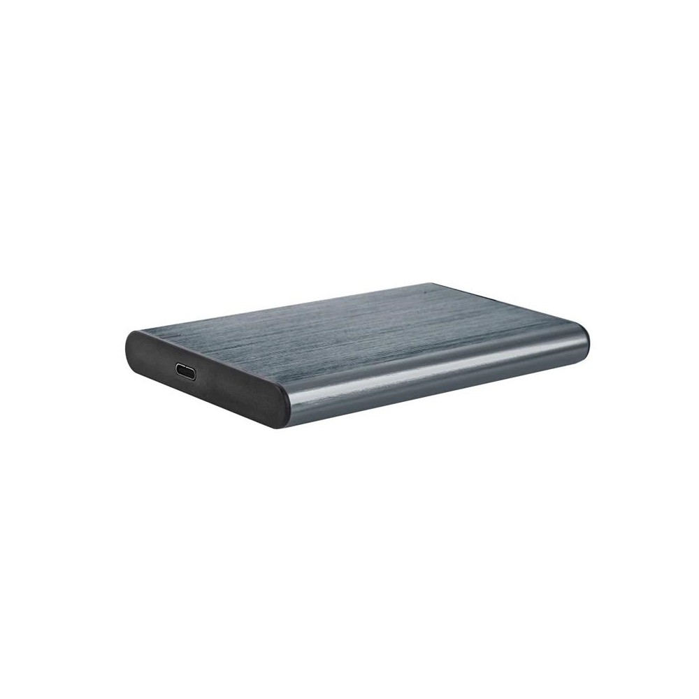 Gembird Caja USB 3.1 2.5 '' USB-C Alum.Cepill Gris