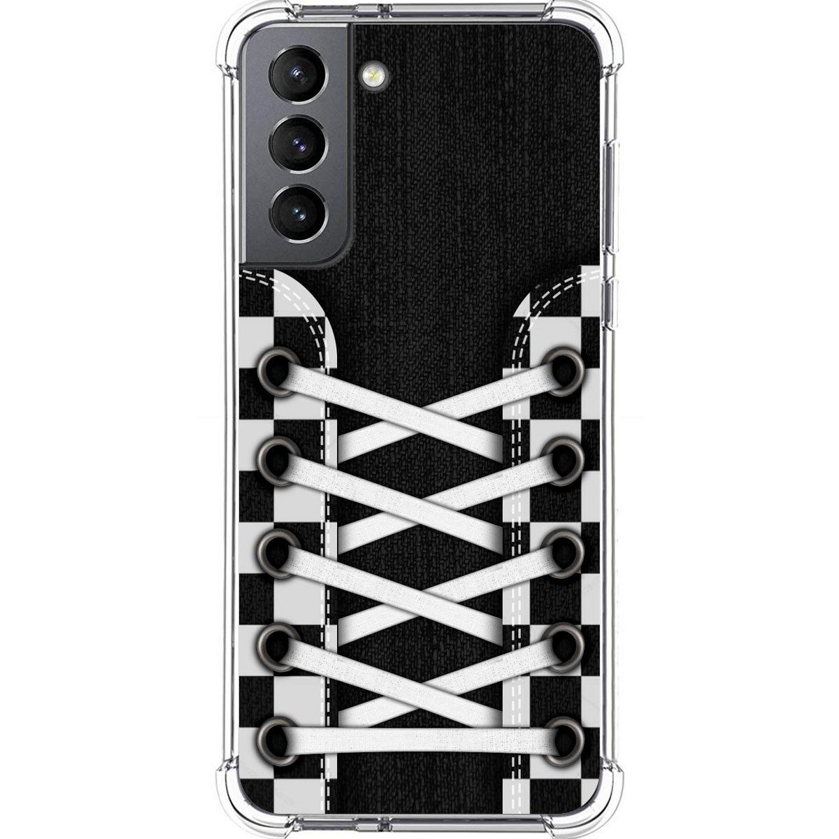 Tumundosmartphone Funda Silicona Antigolpes para Samsung Galaxy S21 5G diseño Zapatillas 03 Dibujos