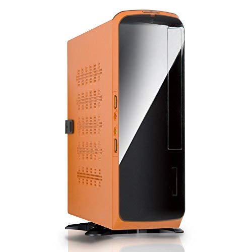 In win Caja Mini-itx bq660 Negra/Naranja 120w