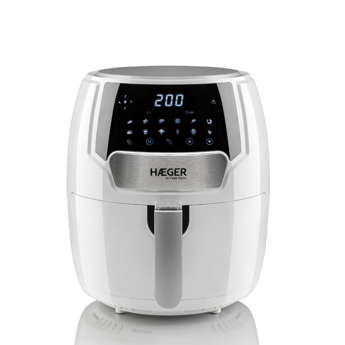 Haeger AF-D42.007A freidora Sencillo 4,2 L 1500 W Freidora de aire caliente Blanco