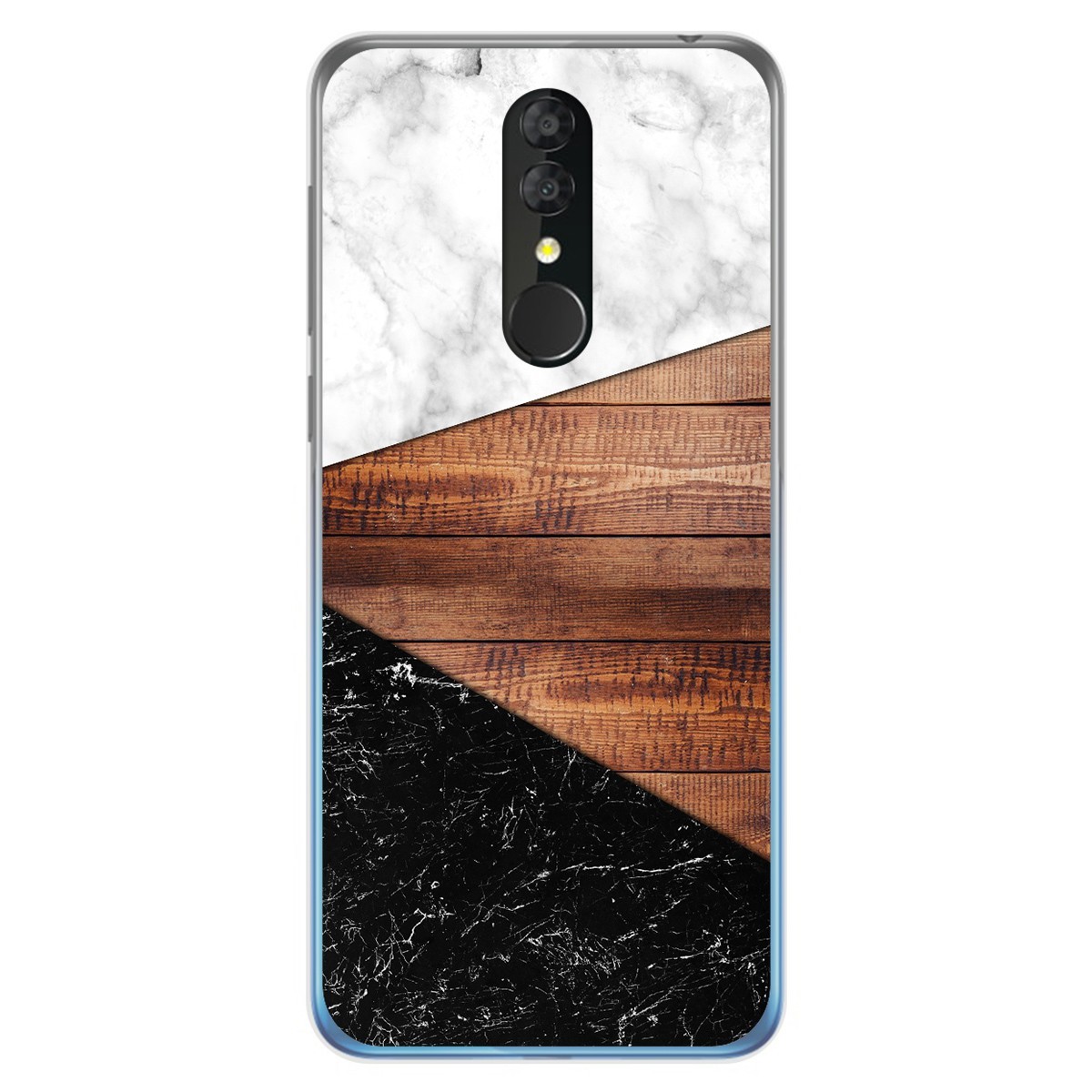 Tumundosmartphone Funda Gel Tpu para Alcatel 3 2019 diseño Mármol 11 Dibujos