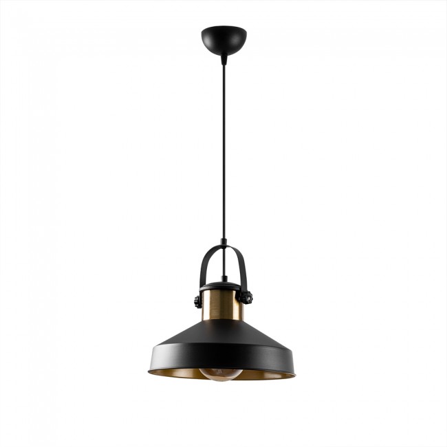 Wonderlamp Lámpara de techo retro Momo 35 Negro