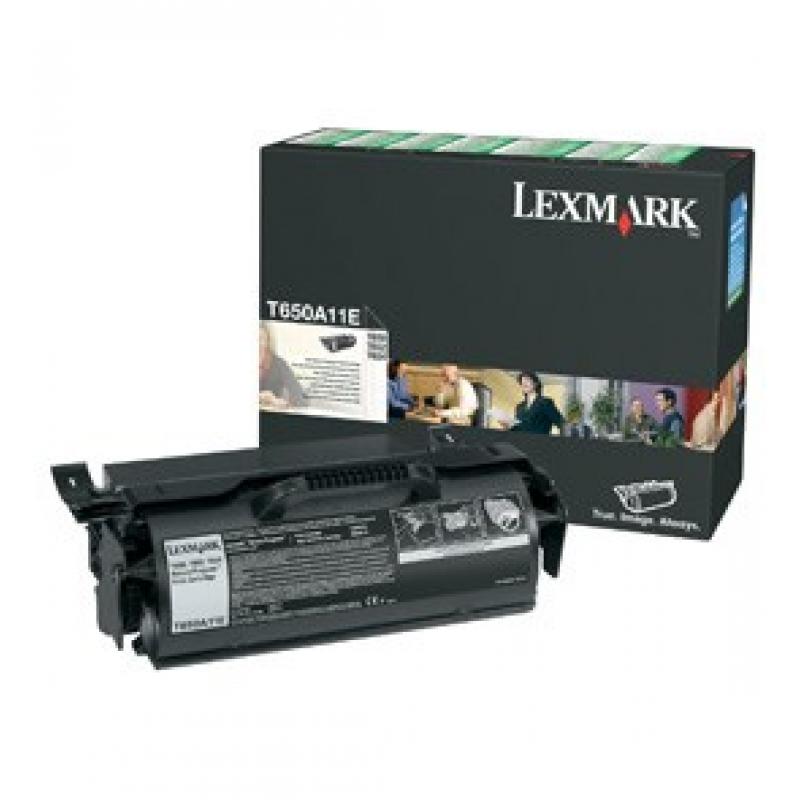 Lexmark T650A11E Tóner Negro Original