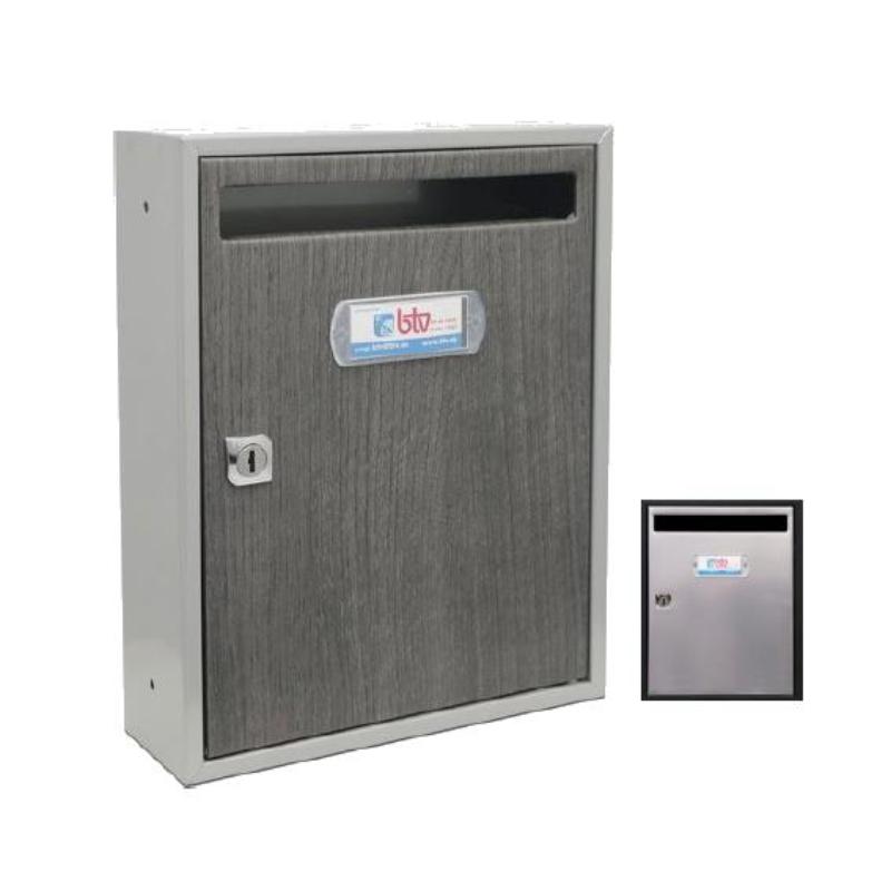 Btv buzon vertical  int-ext teide inox mate 300x240x80mm 15828
