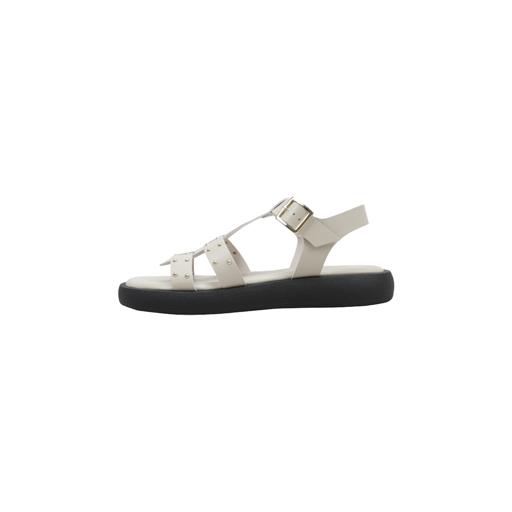 Wonders AB-1567 Sandalias Planas Mujer Beige