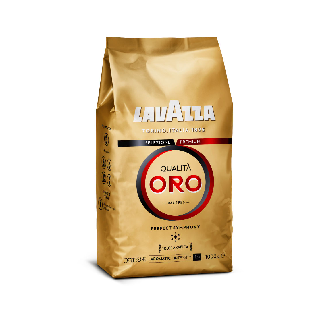 Café en grano Lavazza - Dek (Descafeinado) (500 g.)