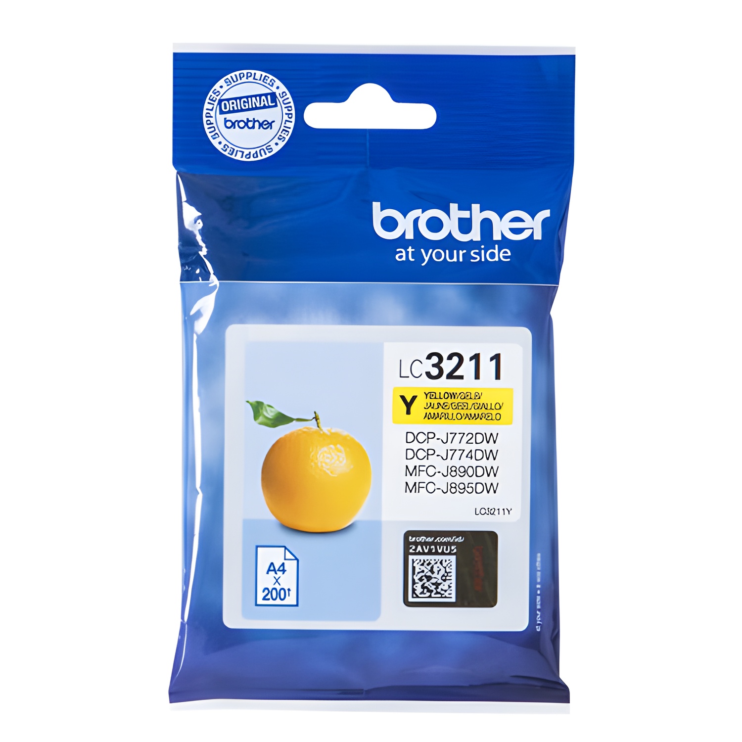Cartucho de Tinta Amarillo Brother LC3211Y - 200 Págs.