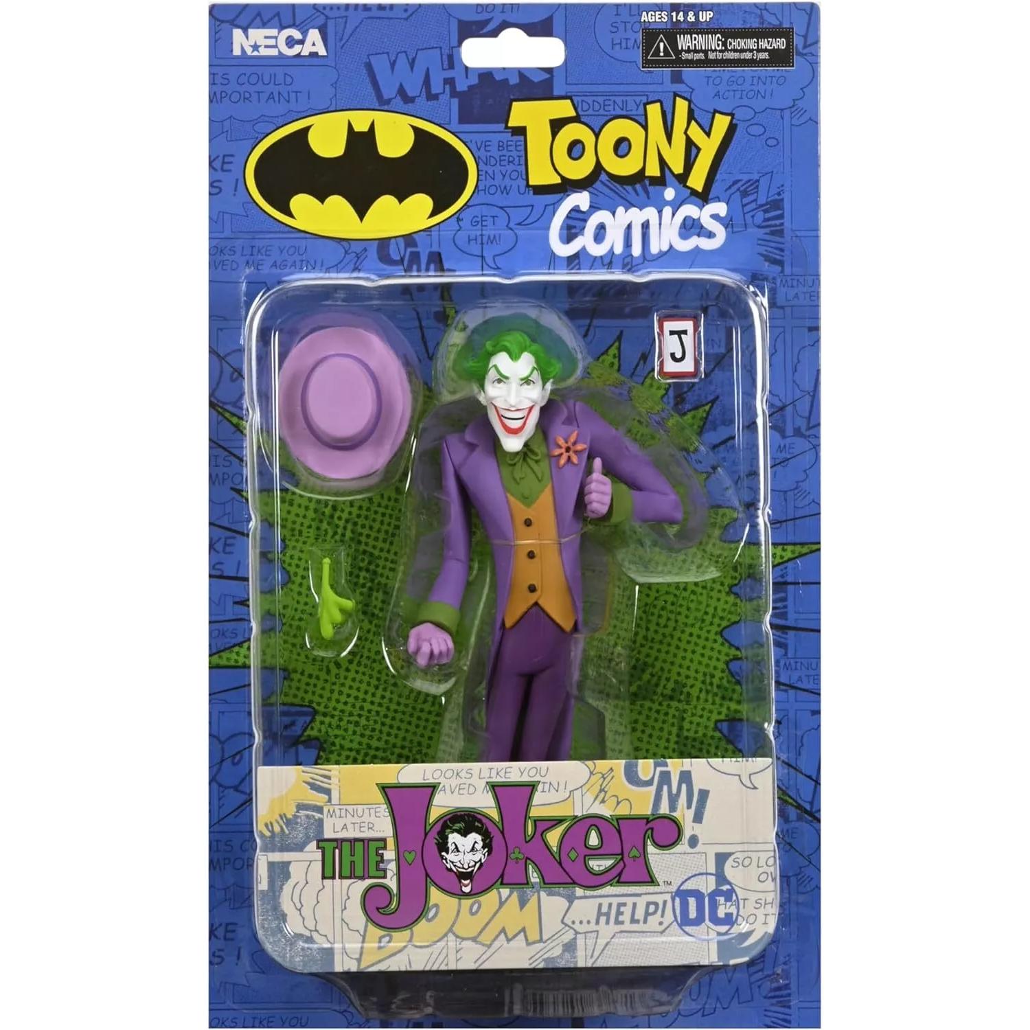 NECA TOONY COMICS THE JOKER DC COMICS